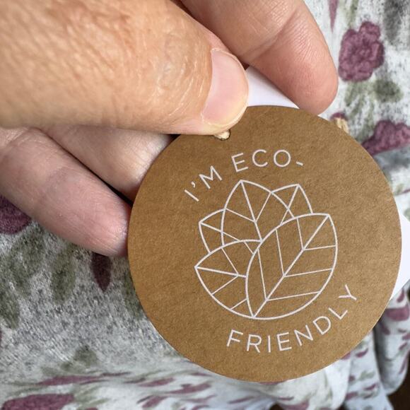 Dip Gray Floral Cowl Neck Sweater, Tunic NWT Size XL Super Soft - Picture 2 of 9